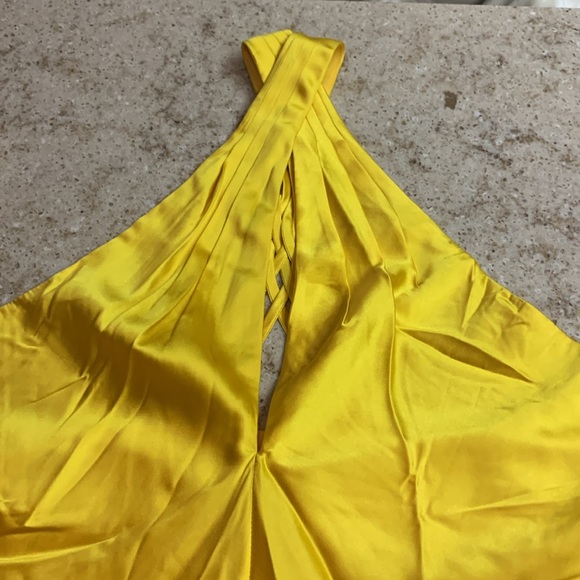 NWOT Veronica Beard STEWART CHARMEUSE TOP in Bright Sunset Size 8 - Picture 8 of 14